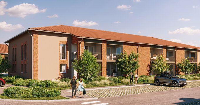 Achat / Vente appartement neuf Castelginest à 20 min de Toulouse (31780) - Réf. 9388