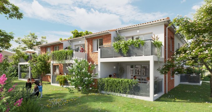 Achat / Vente appartement neuf Pompertuzat coeur de ville (31450) - Réf. 7845