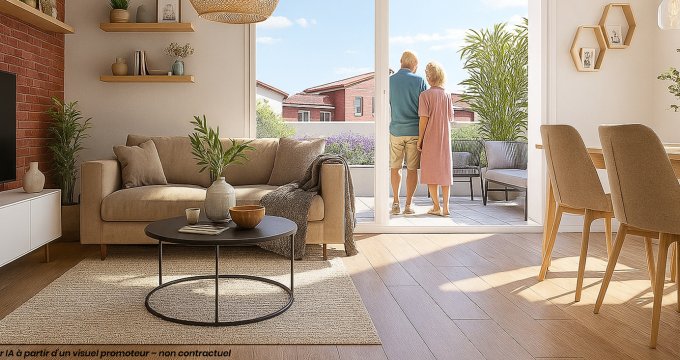 Achat / Vente appartement neuf Saint-Jean résidence LMNP proche des commodités (31240) - Réf. 13596