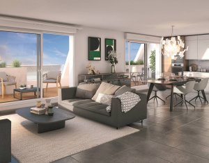 Achat / Vente appartement neuf Beauzelle quartier Andromède au pied du tramway (31700) - Réf. 6962