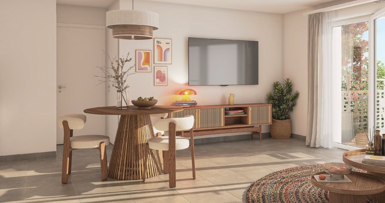 Achat / Vente appartement neuf Aucamville à 10 min en voiture du métro et du centre commercial (31140) - Réf. 13854