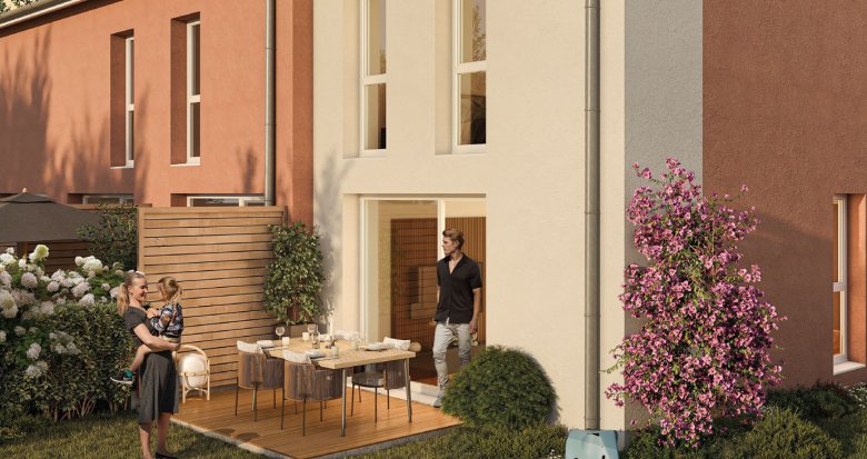 Achat / Vente appartement neuf Aucamville à 10 min en voiture du métro et du centre commercial (31140) - Réf. 13854