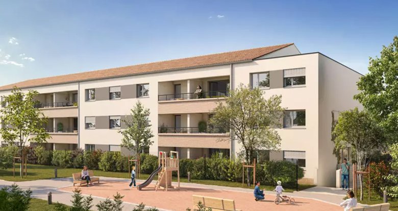 Achat / Vente appartement neuf Auzeville-Tolosane vues dégagées sur les Côteaux (31320) - Réf. 12830