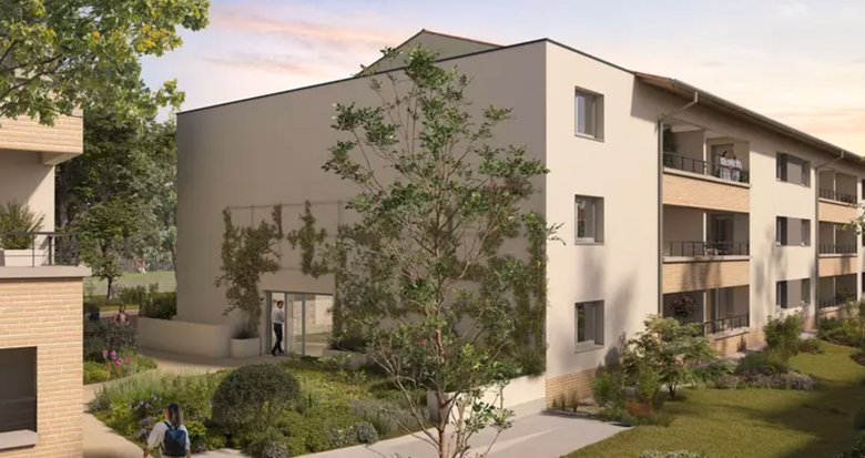 Achat / Vente appartement neuf Auzeville-Tolosane vues dégagées sur les Côteaux (31320) - Réf. 12830