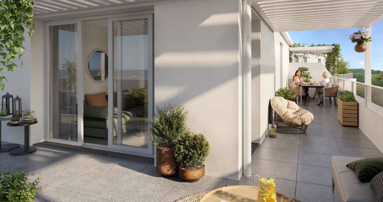 Achat / Vente appartement neuf Blagnac à 200m du tramway T1 (31700) - Réf. 12313