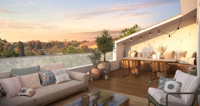 Achat / Vente appartement neuf Blagnac proche centre et à deux pas du Parc Odyssud (31700) - Réf. 13430