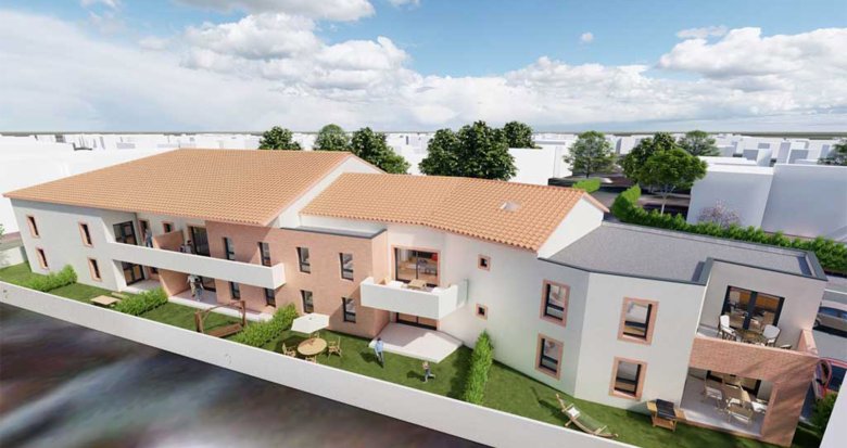 Achat / Vente appartement neuf Castelginest à moins de 300 mètres du centre-ville (31780) - Réf. 12810