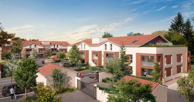 Achat / Vente appartement neuf Castelginest secteur pavillonnaire et arboré (31780) - Réf. 7076