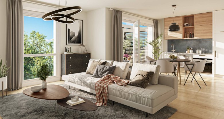 Achat / Vente appartement neuf Colomiers au coeur du secteur Ramassiers (31770) - Réf. 7665