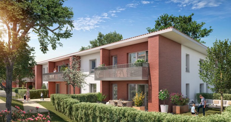 Achat / Vente appartement neuf Cornebarrieu à 800m de la clinique des Cèdres (31700) - Réf. 6846