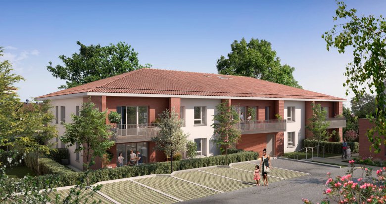 Achat / Vente appartement neuf Cornebarrieu à 800m de la clinique des Cèdres (31700) - Réf. 6846