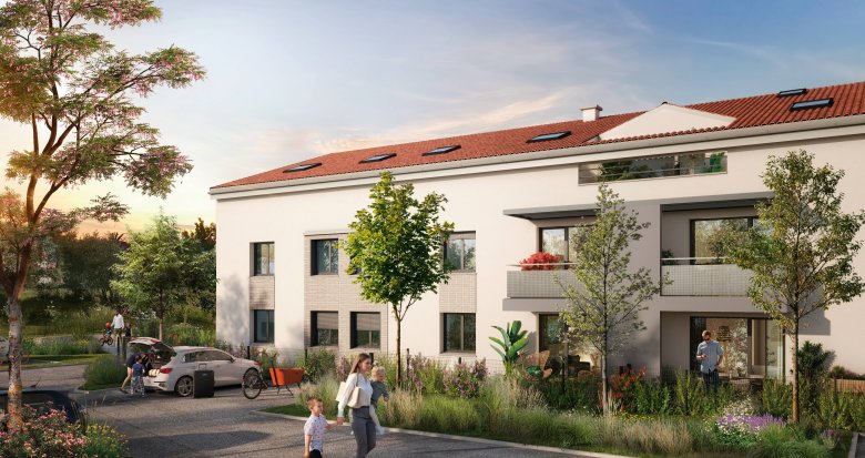 Achat / Vente appartement neuf Fenouillet face au Canal latéral (31150) - Réf. 7432