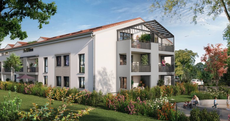 Achat / Vente appartement neuf Fenouillet face au Canal latéral (31150) - Réf. 7432