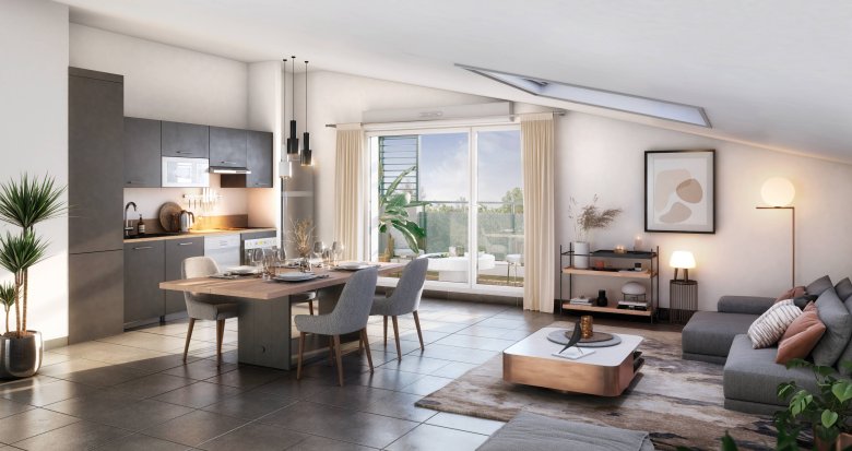 Achat / Vente appartement neuf Fenouillet face au Canal latéral (31150) - Réf. 7432