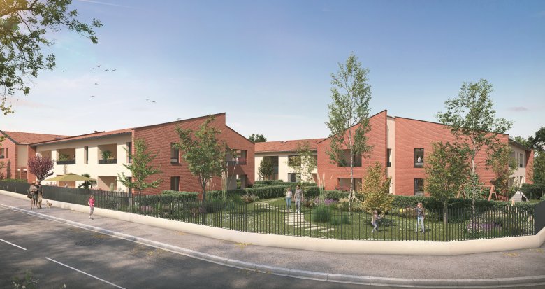 Achat / Vente appartement neuf Launaguet à 20 min de la place du Capitole (31140) - Réf. 11246
