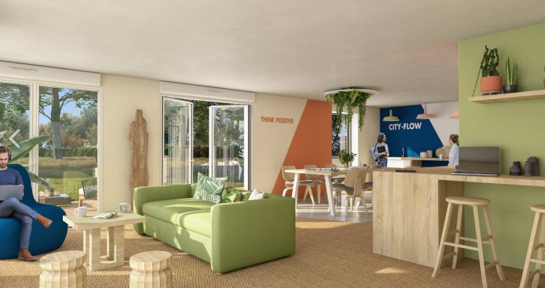 Achat / Vente appartement neuf Quint-Fonsegrives coliving à 200 m des arrêts de bus (31130) - Réf. 12759