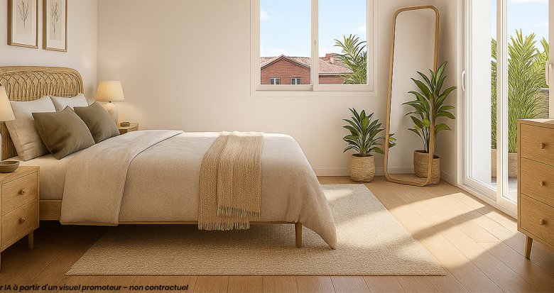 Achat / Vente appartement neuf Saint-Jean résidence LMNP proche des commodités (31240) - Réf. 13596