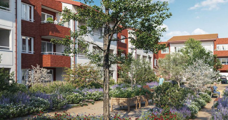 Achat / Vente appartement neuf Saint-Jean résidence LMNP proche des commodités (31240) - Réf. 13596