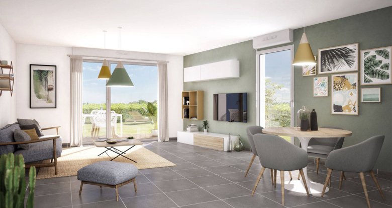 Achat / Vente appartement neuf Saint-Jory à 12 min de Toulouse (31790) - Réf. 8521