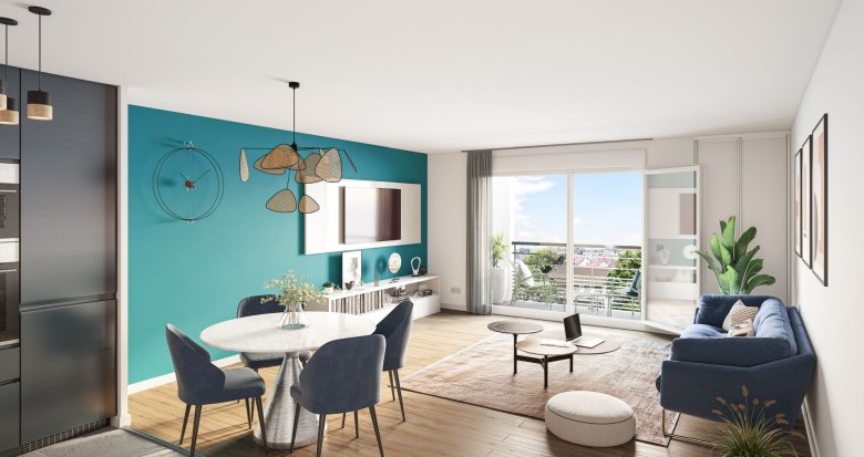 Achat / Vente appartement neuf Toulouse 240 mètres du métro B (31000) - Réf. 13783