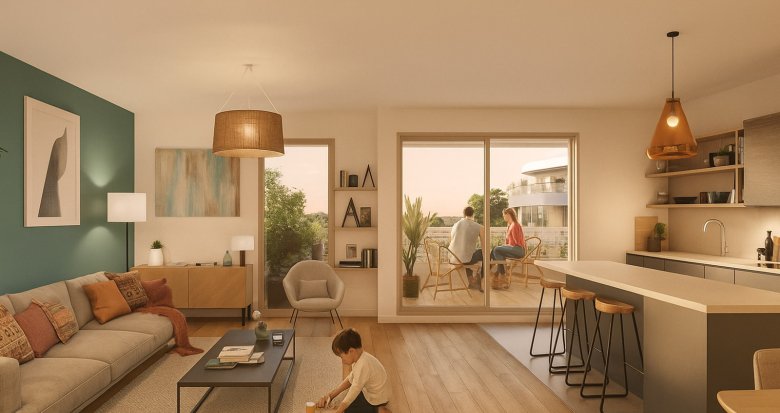 Achat / Vente appartement neuf Toulouse à 10 minutes du centre-ville (31000) - Réf. 13420