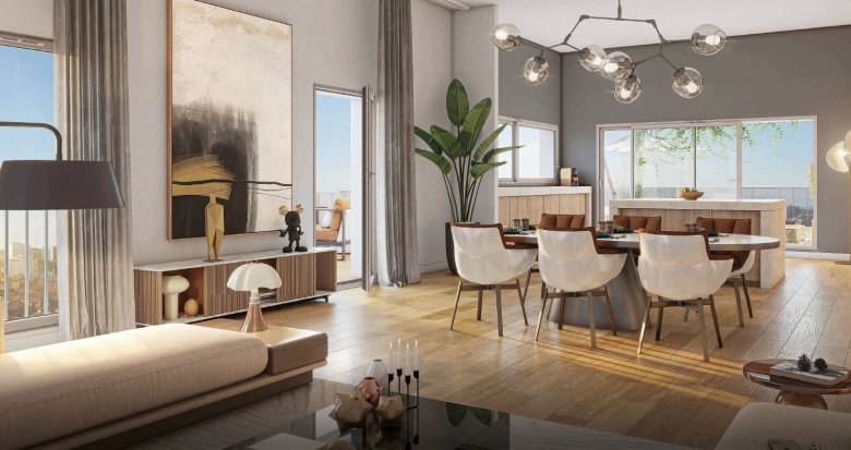 Achat / Vente appartement neuf Toulouse à 20 minutes de la place du Capitole en métro A (31000) - Réf. 9361
