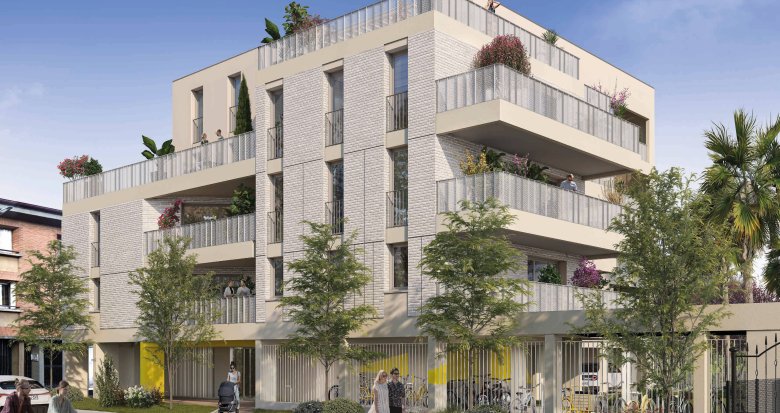 Achat / Vente appartement neuf Toulouse à 20 minutes de la place du Capitole en métro A (31000) - Réf. 9361