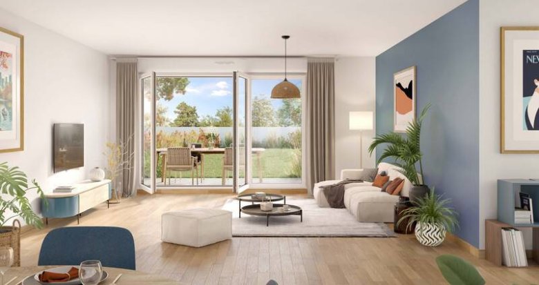 Achat / Vente appartement neuf Toulouse à 3 minutes à pied de l'arrêt de bus Liffard (31000) - Réf. 8239