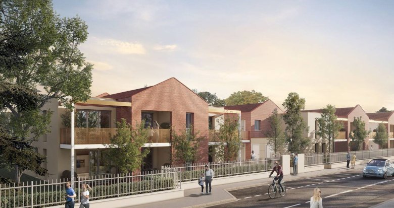 Achat / Vente appartement neuf Toulouse à 3 minutes à pied de l'arrêt de bus Liffard (31000) - Réf. 8239