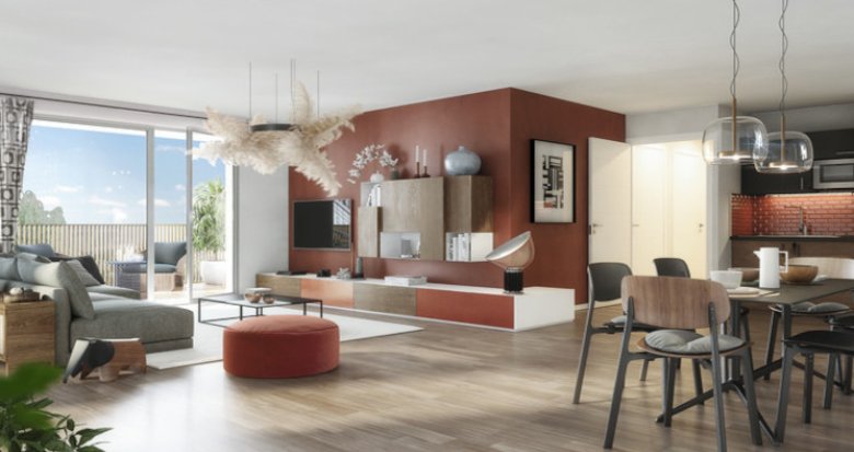 Achat / Vente appartement neuf Toulouse à 300 m du métro Barrière de Paris (31000) - Réf. 5454