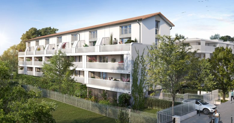 Achat / Vente appartement neuf Toulouse à 400m du Parc de la Maourine (31000) - Réf. 8309