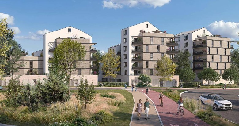 Achat / Vente appartement neuf Toulouse à 5 min à pied de la station de métro B (31000) - Réf. 11440