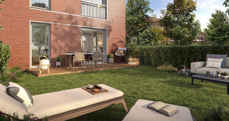 Achat / Vente appartement neuf Toulouse à 5 min à pied du métro La Vache (31000) - Réf. 8594