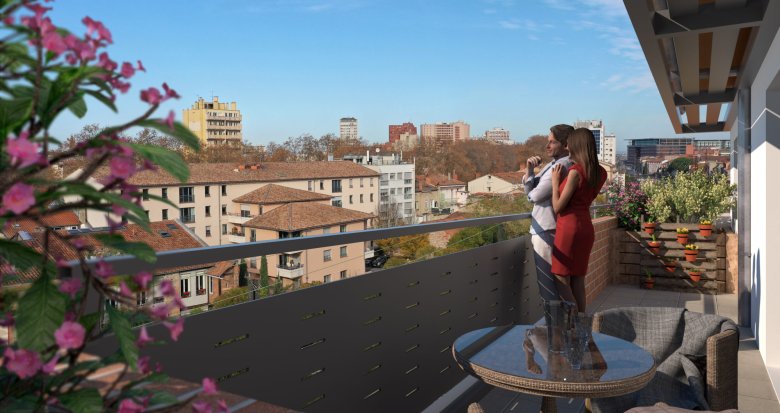 Achat / Vente appartement neuf Toulouse à 700 mètres de l'église Saint-Aubin (31000) - Réf. 6534