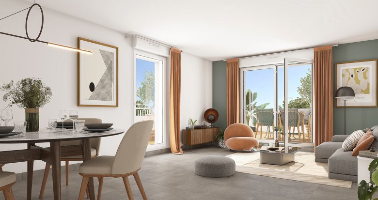 Achat / Vente appartement neuf Toulouse à 700 mètres du métro ligne A (31000) - Réf. 13396