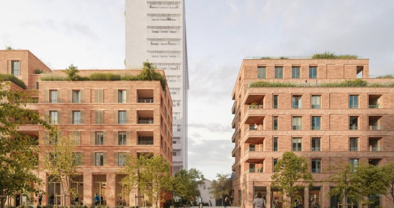 Achat / Vente appartement neuf Toulouse à 9 minutes à vélo de la place du Capitole (31000) - Réf. 12708