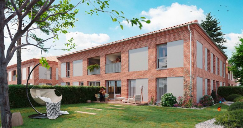 Achat / Vente appartement neuf Toulouse au cœur du quartier pavillonnaire de Saint Simon (31000) - Réf. 9332