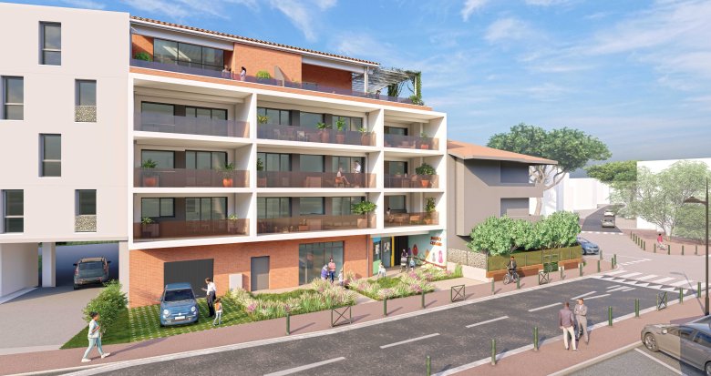 Achat / Vente appartement neuf Toulouse au pied du métro A (31000) - Réf. 7262
