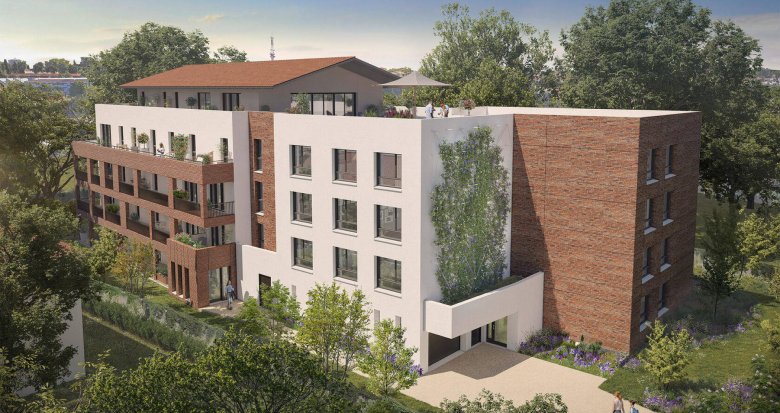 Achat / Vente appartement neuf Toulouse cœur Cote Pavée et proche future ligne C (31000) - Réf. 9335
