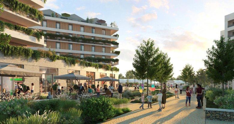 Achat / Vente appartement neuf Toulouse coliving écoquartier Saint-Martin-du-Touch (31000) - Réf. 12380