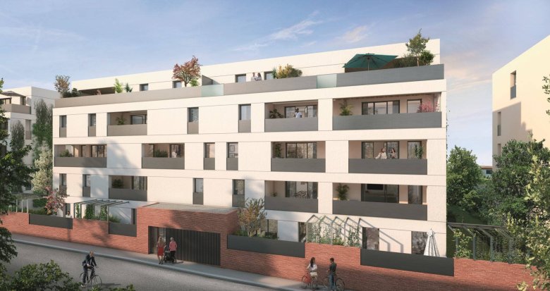Achat / Vente appartement neuf Toulouse proche de la coulée verte des Amidonniers (31000) - Réf. 6250