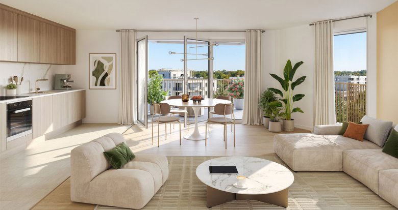 Achat / Vente appartement neuf Toulouse proche de la future ligne C du métro (31000) - Réf. 12990