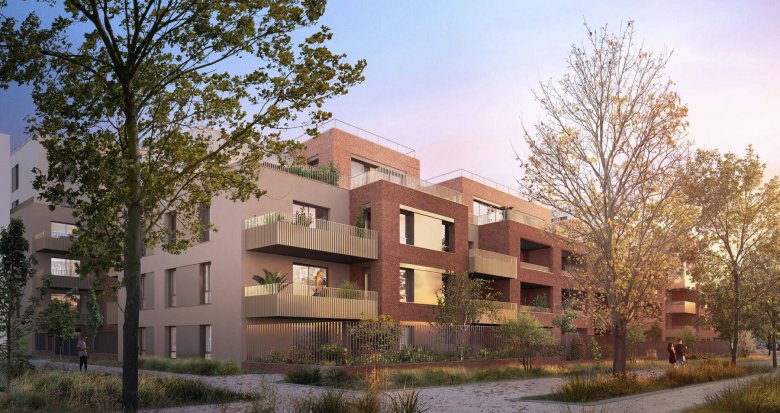 Achat / Vente appartement neuf Toulouse proche du Métro Jolimont (31000) - Réf. 6389
