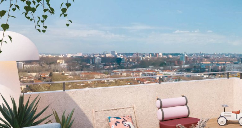 Achat / Vente appartement neuf Toulouse quartier de la Cartoucherie au pied du tramway (31000) - Réf. 8053