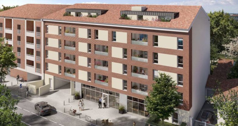 Achat / Vente appartement neuf Toulouse quartier des Minimes – Barrière de Paris (31000) - Réf. 6394