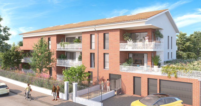 Achat / Vente appartement neuf Toulouse quartier des Minimes proche école (31000) - Réf. 7974