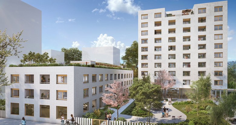 Achat / Vente appartement neuf Toulouse quartier Empalot proche du métro ligne B (31000) - Réf. 13158