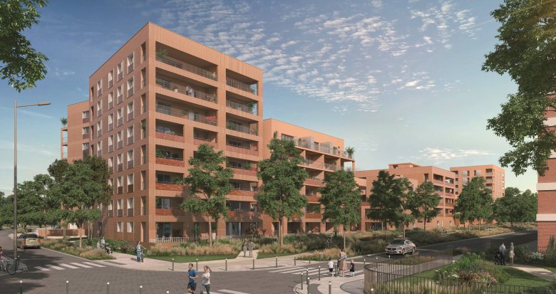 Achat / Vente appartement neuf Toulouse quartier Faubourg Malepère (31000) - Réf. 7829