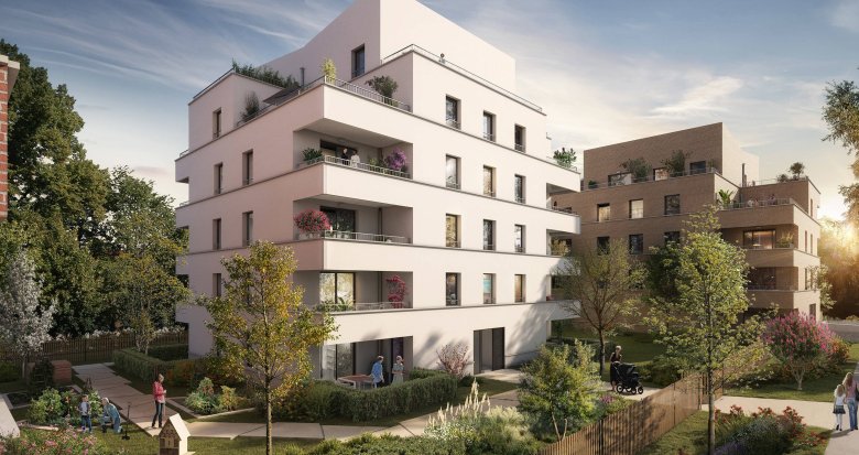 Achat / Vente appartement neuf Toulouse quartier Faubourg Malepère proche des commodités (31000) - Réf. 7810