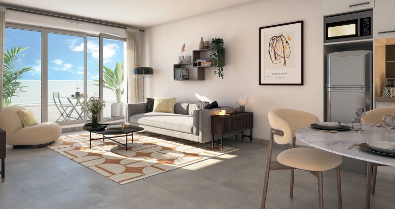 Achat / Vente appartement neuf Toulouse quartier La Maourine à 750m du métro B (31000) - Réf. 12578
